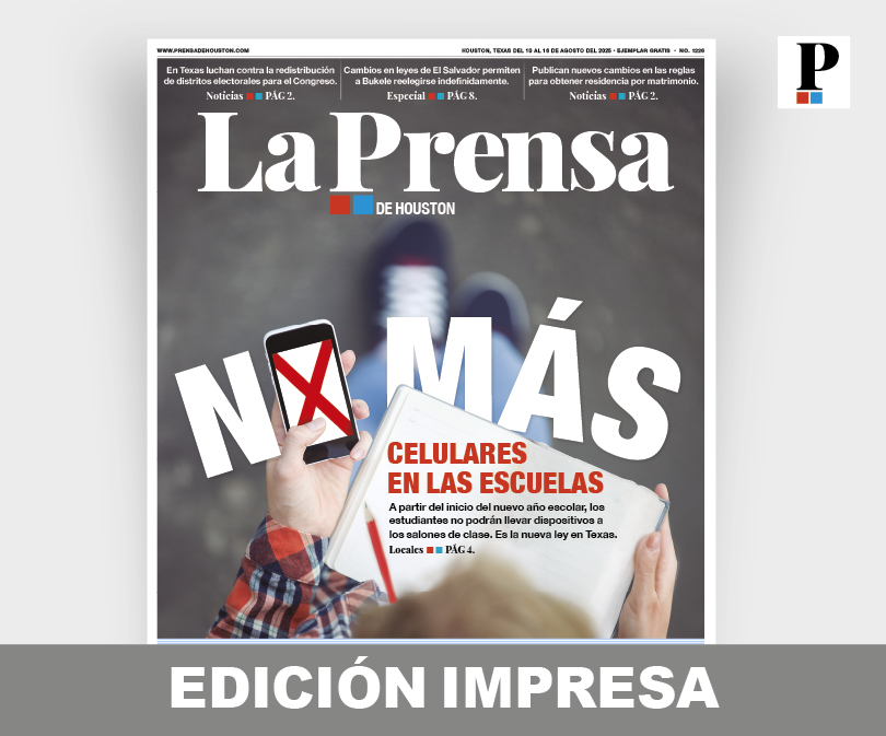 Edición impresa de La Prensa de Houston